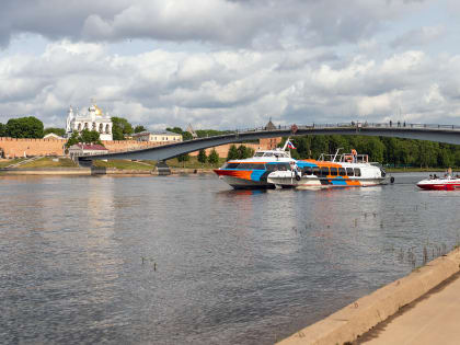 На организацию водного сообщения Великий Новгород — Взвад с мая по август выделены 26 млн рублей