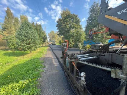 Ремонт дорог в Солецком округе планируют завершить досрочно