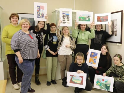 Преподаватели «Дизайна» провели мастер-класс в Музее художественной культуры