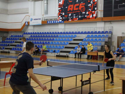 Студенты-медики заняли все первые места в турнире НовГУ по настольному теннису