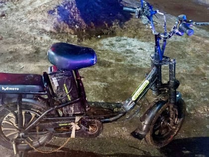 Молодой новгородец разбил лицо и голову, катаясь пьяным в ночи на электровелосипеде