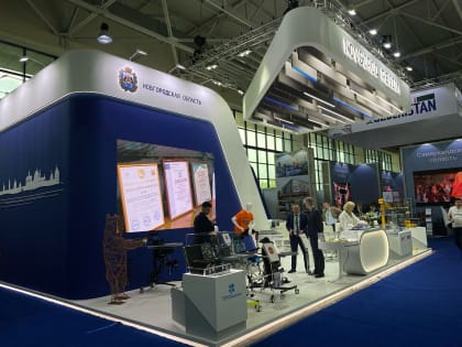 11 новгородских компаний представили регион на выставке «ИННОПРОМ. Центральная Азия 2024»