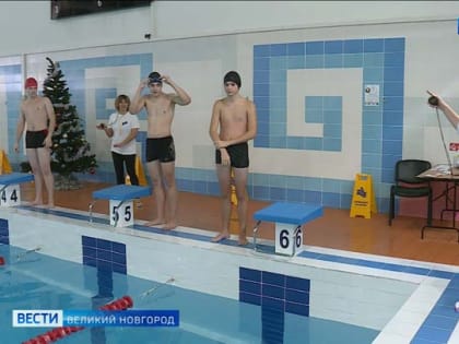 В бассейне новгородского Дворца спорта "Химик" прошли контрольные старты. Участники возрастом  от 6-ти до 18-ти лет сдавали на разряды по плаванию и нормативы ГТО