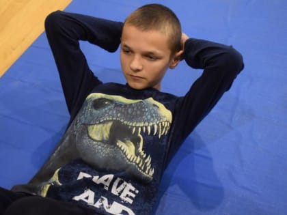 Сдача нормативов ВФСК ГТО среди учащихся