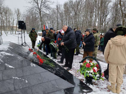 Митинг в Новгороде посвятили 44-й годовщине ввода советских войск в Афганистан