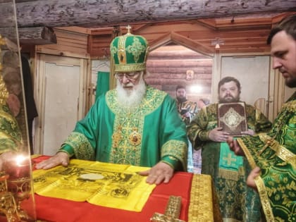 В церкви преподобного Ксенофонта Робейского в деревне Волынь отметили престольный праздник