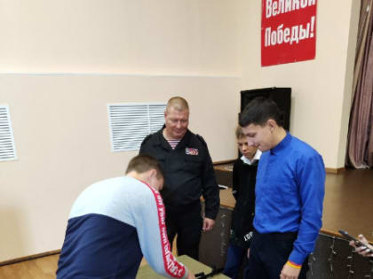 В Доме молодежи поселка Панковка прошел урок мужества