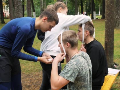 Районная военно-спортивная игра «Орлёнок» 2023 год