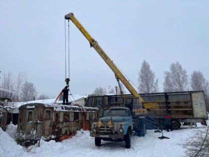 В музей Тёсово-Нетыльской узкоколейки скоро прибудет раритетный вагон ПВ-26