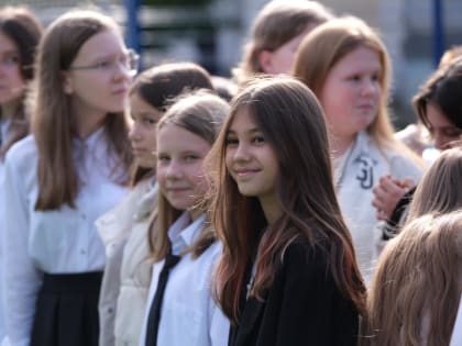 Торжественно открыли пришкольный стадион гимназии "Квант"