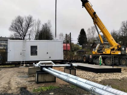 В селе Мошенское установили первую газовую автоматизированную котельную