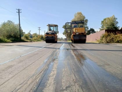 В Пестове обновили дорожное покрытие на двух улицах