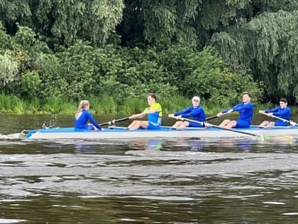Новгородские студенты заняли первое место в матчевой встрече по гребле