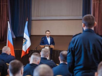 Андрей Никитин встретился с росгвардейцами, принявшими участие в спецоперации на Украине