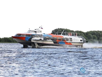 Теплоход «Восход» вновь будет курсировать из Великого Новгорода до Взвада