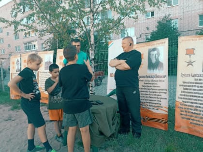 В Панковке ветераны помогли провести День двора