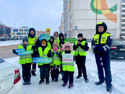 Автоинспекторы и активисты повысили дорожную грамотность новгородцев в рамках кампании «Вместе в Движении!»