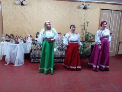 В Боровенковском сельском Доме культуры прошли Михайловские посиделки