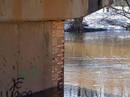 В ближайшие дни уровень воды в реке Холова может достичь неблагоприятной отметки