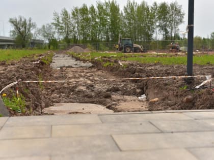 Мэр Великого Новгорода проверил благоустройство территорий-победителей онлайн голосования в 2022 году