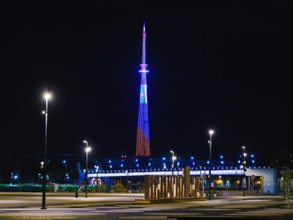 На Новгородской телебашне включат праздничную подсветку в честь Дня космонавтики