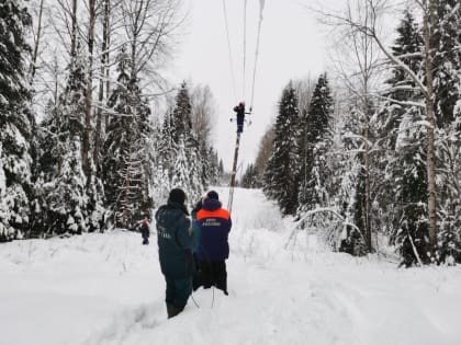 В зоне отключения электроэнергии в Новгородской области остаются 887 человек