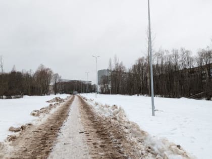 Общая готовность улицы Королёва в Великом Новгороде оценивается в 60 процентов