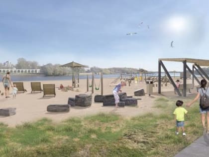 Спасательную вышку на Кремлёвском пляже в Великом Новгороде отремонтирует местная компания