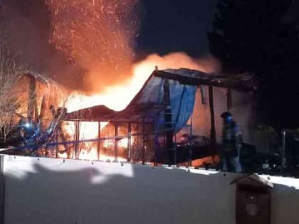 Дознаватели установят причину пожара под Старой Руссой, в ходе которого погиб человек