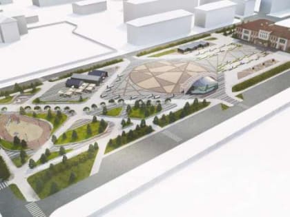 На площади 1 Мая в Боровичах установят фонтан