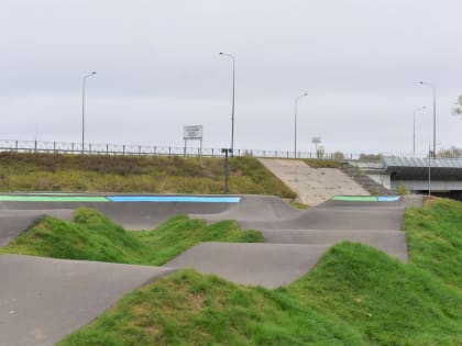 В парке «Чистые пруды» в Великом Новгороде появился папм-трек