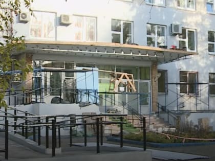 В поликлинике №3 ЦГКБ в Великом Новгороде идёт реконструкция