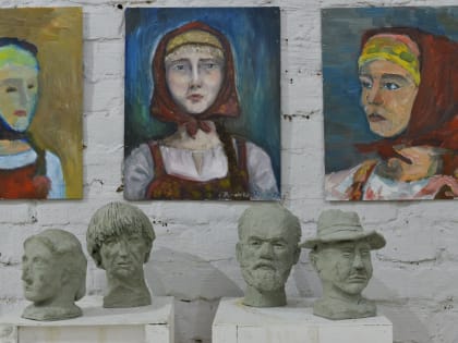 Мастерская-музей А. Варенцова приглашает на выставку молодежной школы «Искусство портрета»