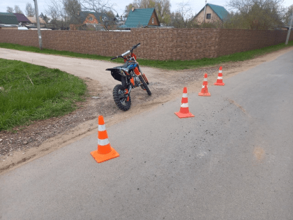 В Новгородском районе несовершеннолетний водитель мопеда врезался в автомобиль