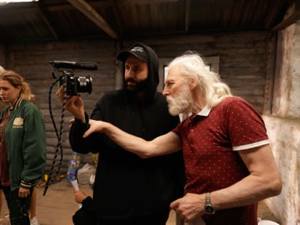 Завершился монтаж фильма «Вдохновение», который снимали на озере Ильмень