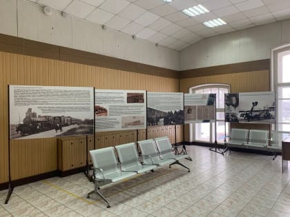 В Боровичах установили экспозицию, посвящённую истории железнодорожного вокзала