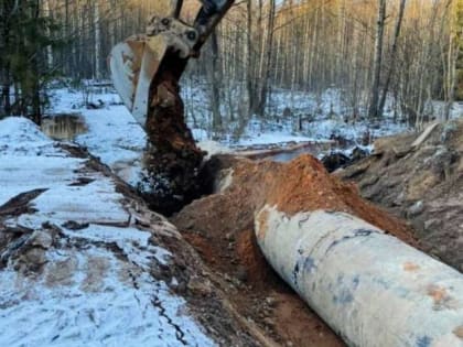 На размытом участке дороги в Новгородском районе завершён ремонт водопропускных труб