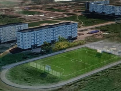 В деревне Чечулино восстанавливают стадион