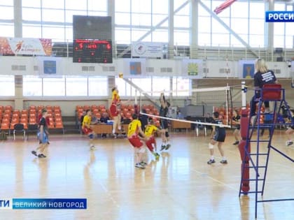 Великий Новгород принимает полуфинал Первенства России по волейболу среди юношей
