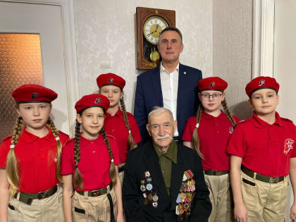 Ветеран Василий Алексеевич Сучков отметил вековой юбилей