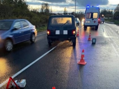 В Новой Мельнице под Великим Новгородом «ВАЗ» сбил пенсионерку