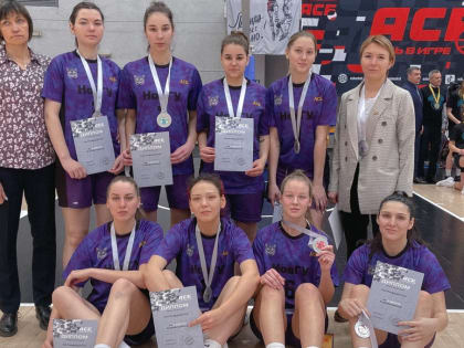«Рыси НовГУ» стали серебряными призёрами Чемпионата АСБ среди женских команд высшего дивизиона