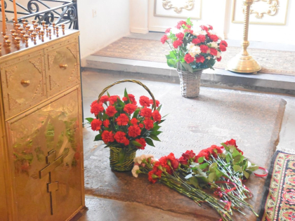 Возложены цветы к могиле первого Министра юстиции Г.Р. Державина