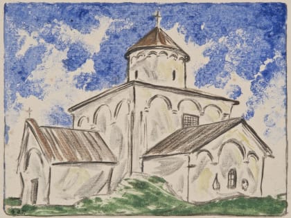 В Великом Новгороде открывается выставка, посвящённая истории церкви Спаса Преображения на Ковалеве