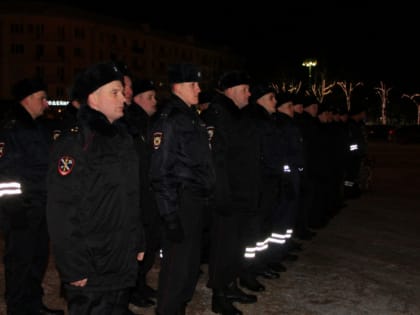 Сводный отряд полиции получил благословение перед командировкой на Северный Кавказ