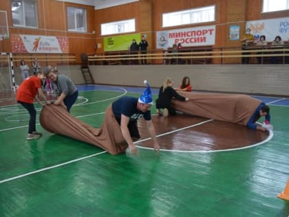 4 января на базе Демянской детско-юношеской спортивной школы прошла новогодняя спортивная семейная эстафета «Зимние забавы»