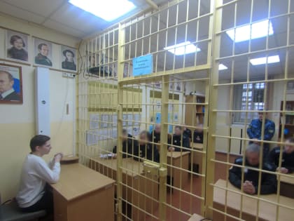 В рамках Всемирного дня борьбы со СПИДом для осужденных СИЗО провели тематическую лекцию