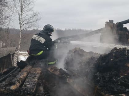 В Крестецком районе на месте пожара обнаружили тела трех человек