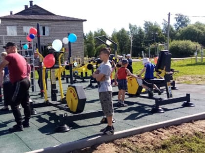 В Поддорье открыли новую площадку ГТО