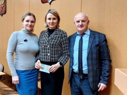 Депутат «Единой России» получила знак ГТО